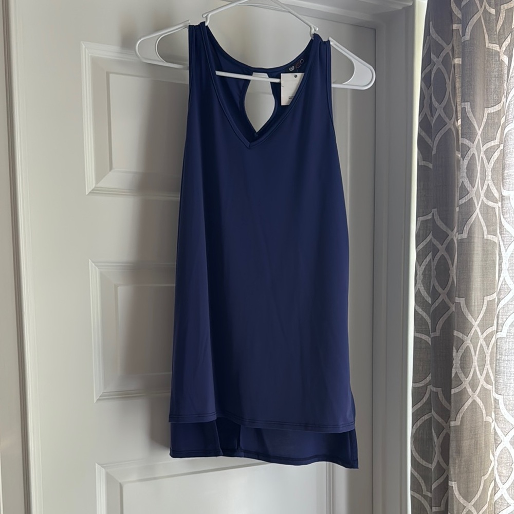 Elegant Navy Sleeveless Top/Dress